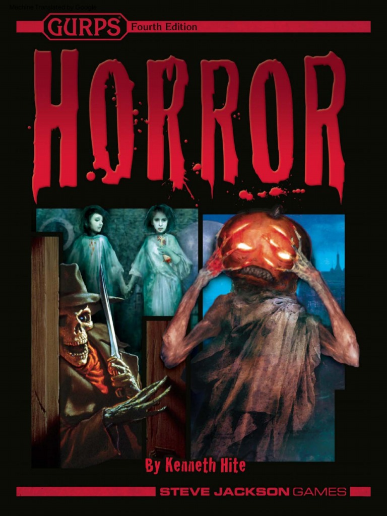 GURPS - 4th Edition - Horror, PDF, Ficção de terror